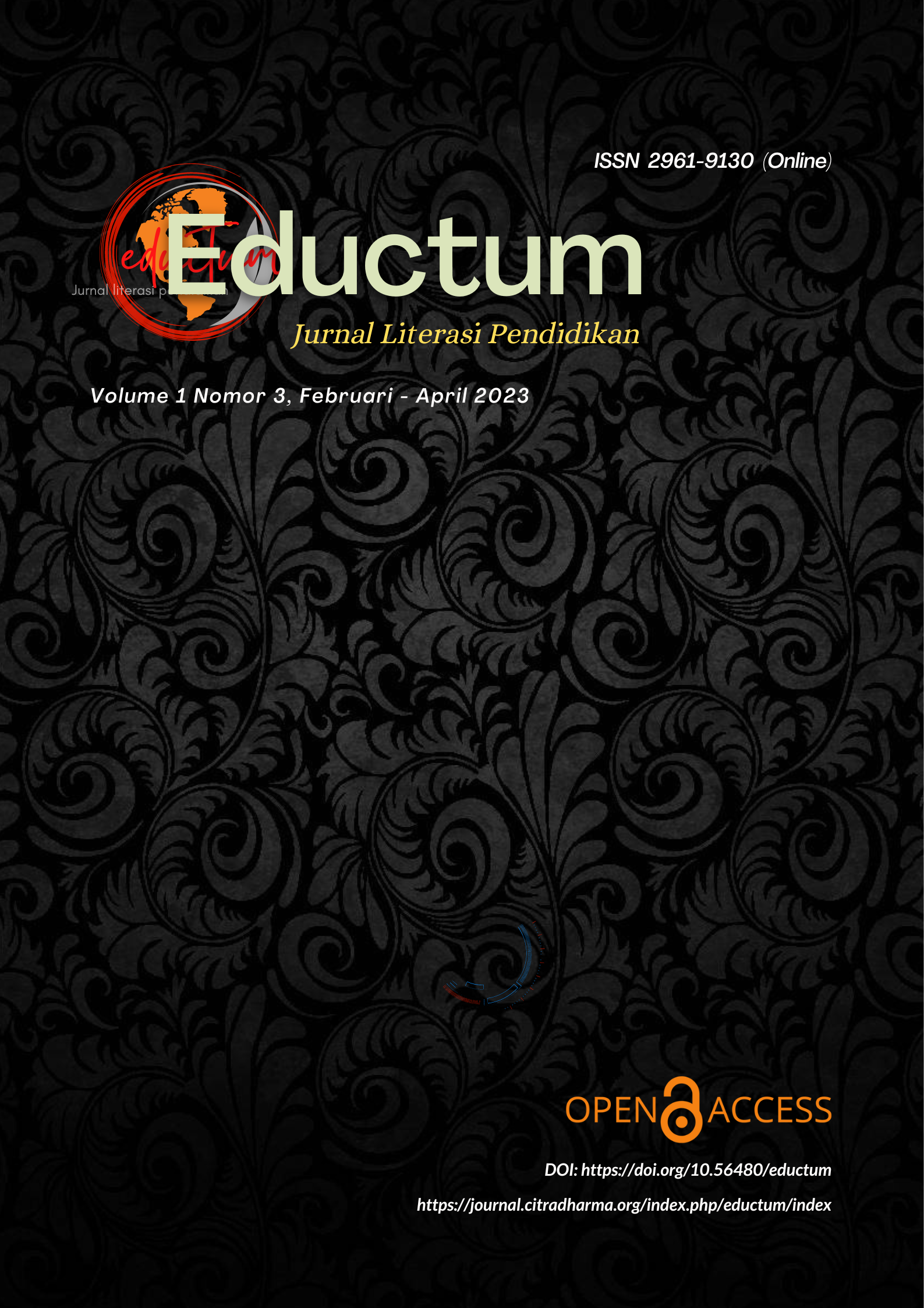 					Lihat Vol 1 No 3 (2023): eductum: Jurnal Literasi Pendidikan edisi Februari 2023 - April 2023
				